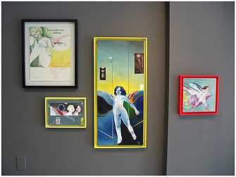 Paintings in frames