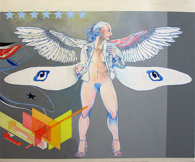 How He Met The Pleiades - Panel 2 - Charles Vincent
