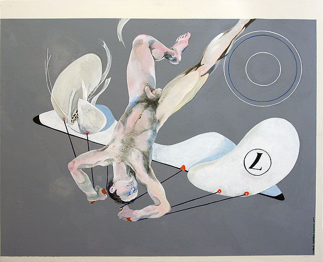 How He Met The Pleiades - panel 3 - Charles Vincent