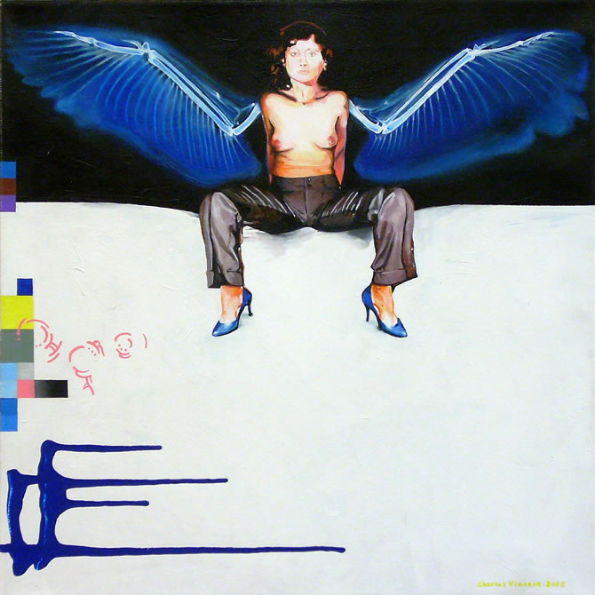 Charles Vincent - The Roses Are on Blue Fire 